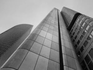Existing building analysis — architect reviewing buildings