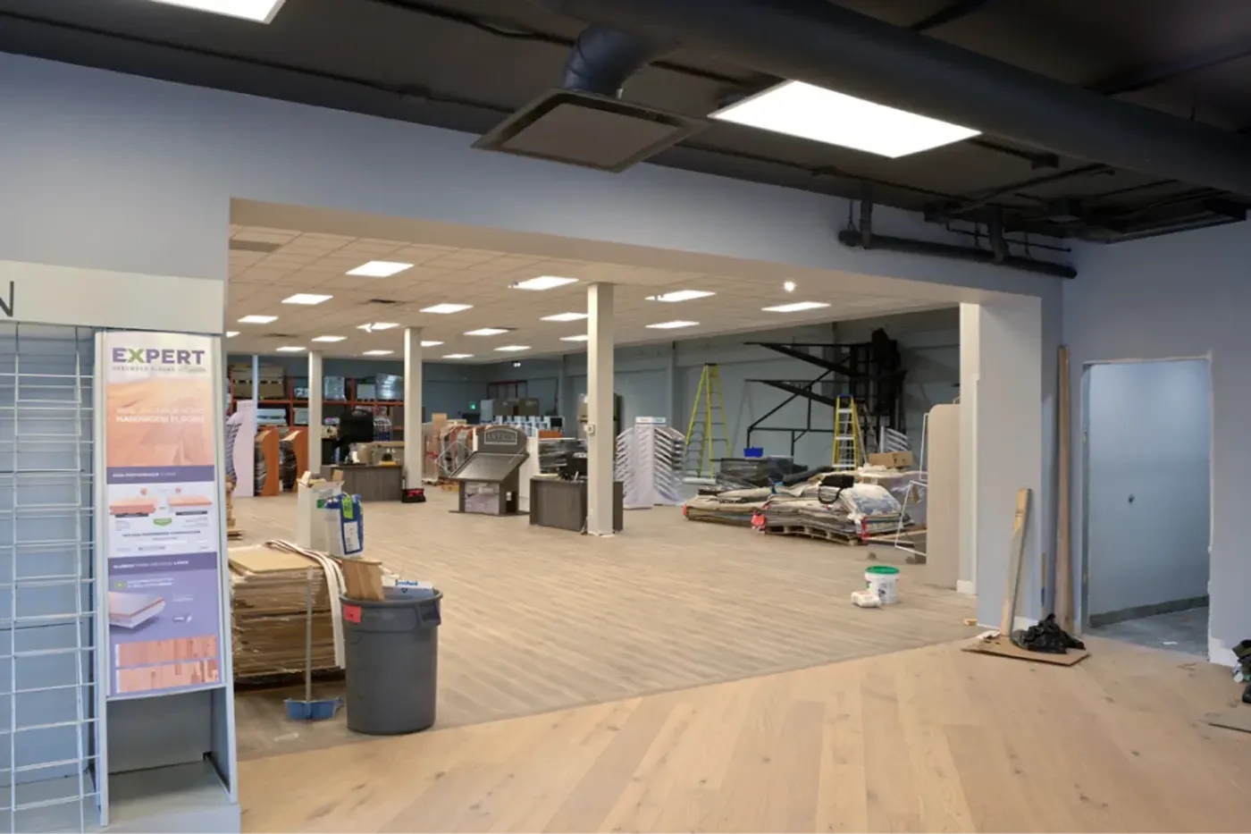 Jordans flooring interior commercial fit out showroom
