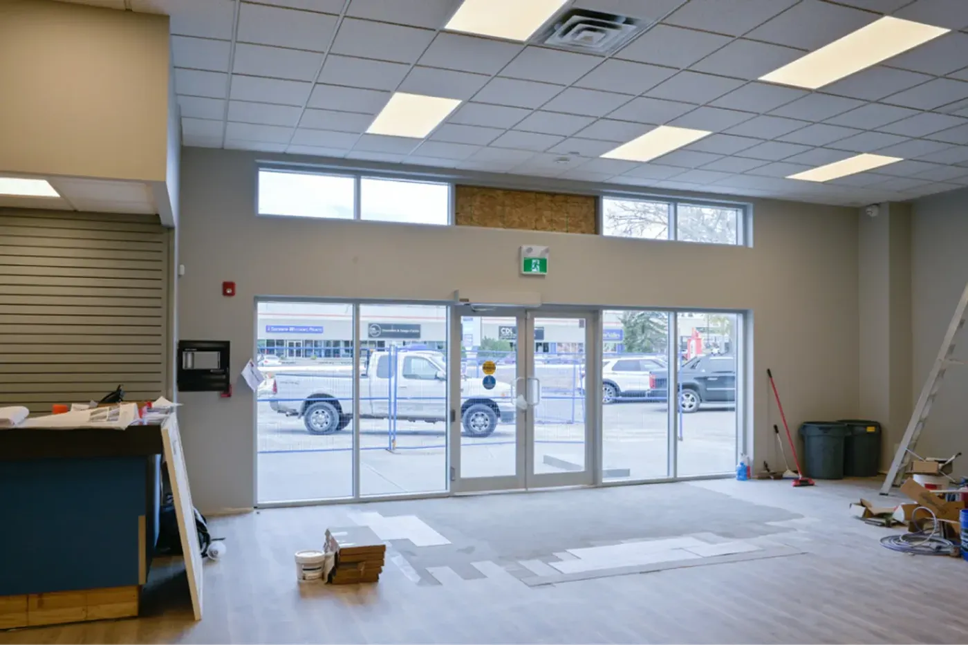 Jordans flooring interior retail finishing entry doors
